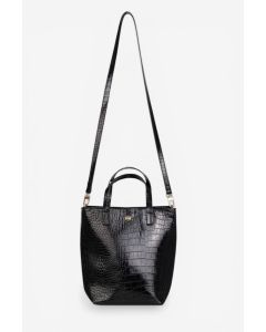 Cartera chica de cuero