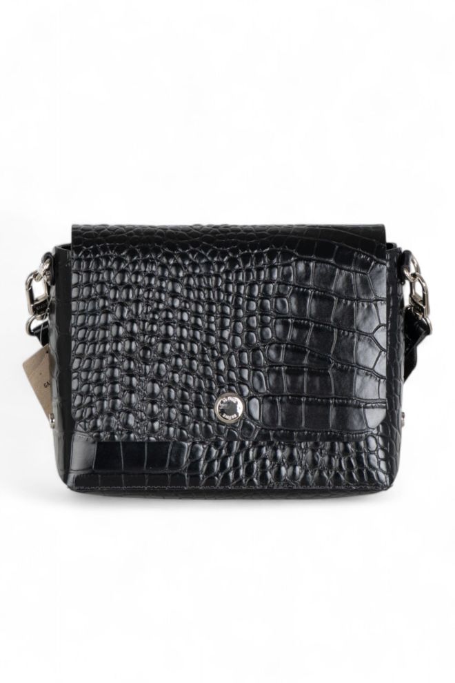 Cartera chica de cuero Prune