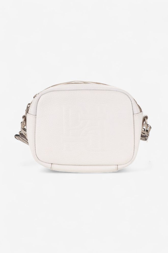 Cartera chica de cuero Prune
