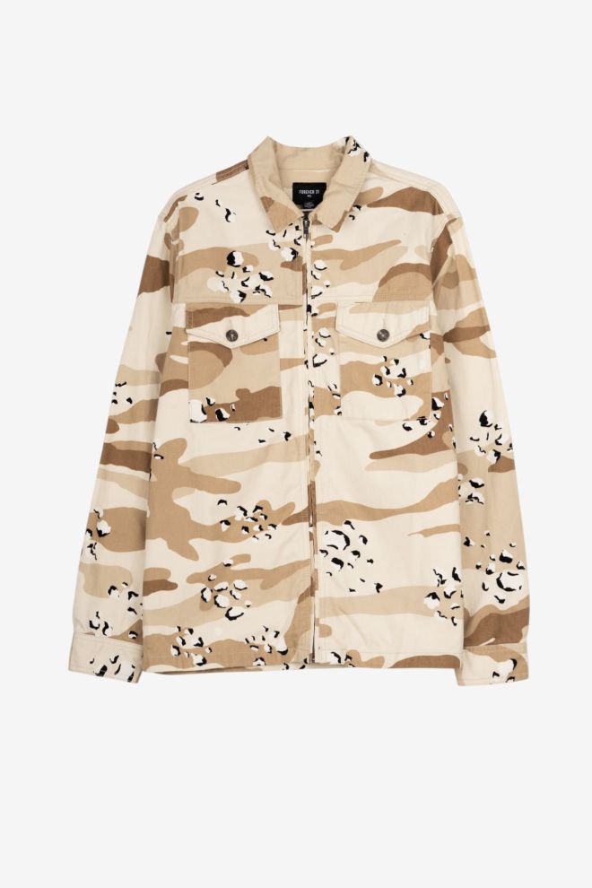 Campera de tela Forever 21