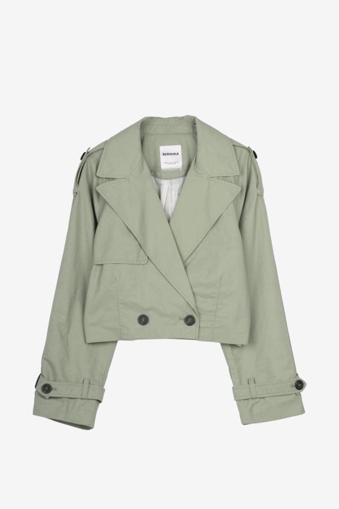 Trench Bershka