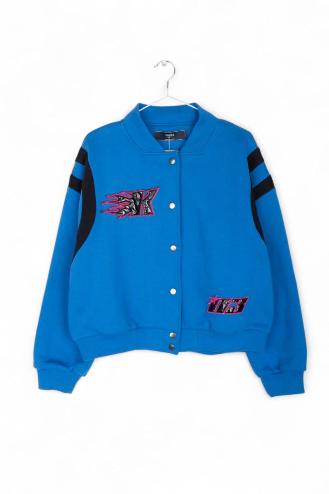 Campera de tela Kimeika