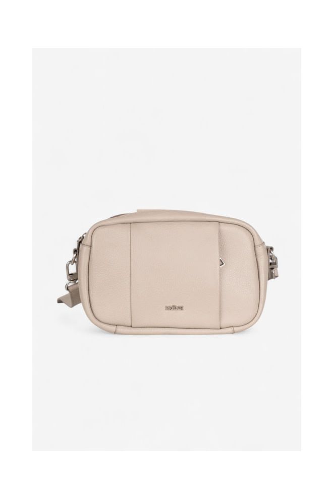 Cartera chica de cuero Prune