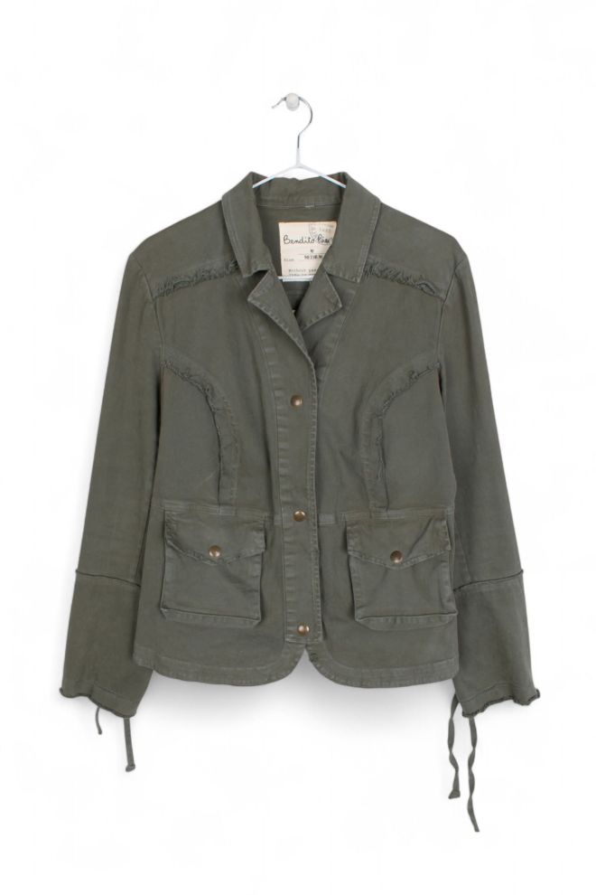 Campera de tela Bendito Pie