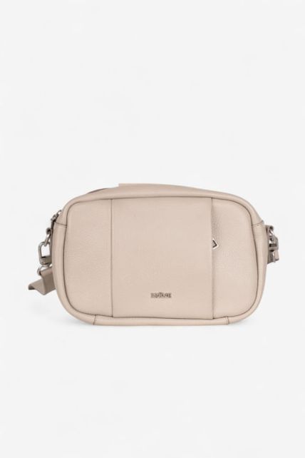 Cartera chica de cuero Prune