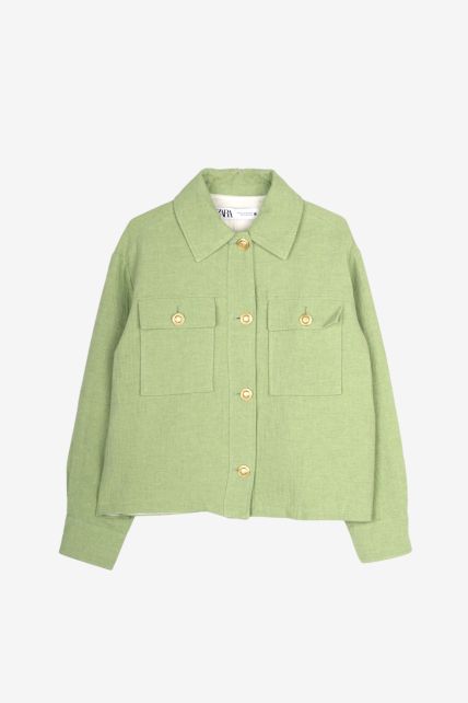 Campera de tela Zara