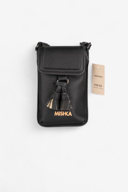 Cartera chica de cuero