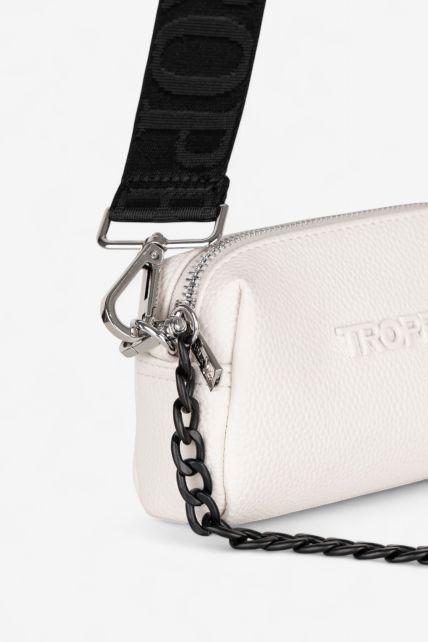 Cartera chica de cuero