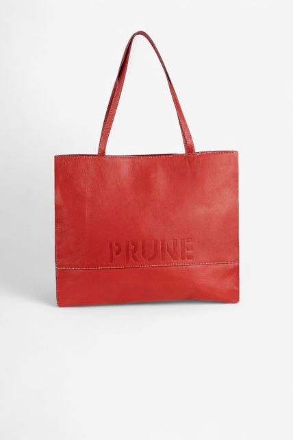 Cartera grande de cuero