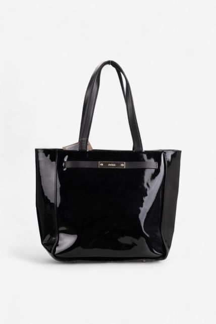 Cartera grande de cuero