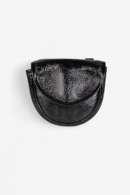 Cartera chica de cuero