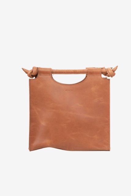 Cartera chica de cuero