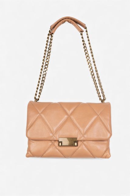 Cartera chica de cuero