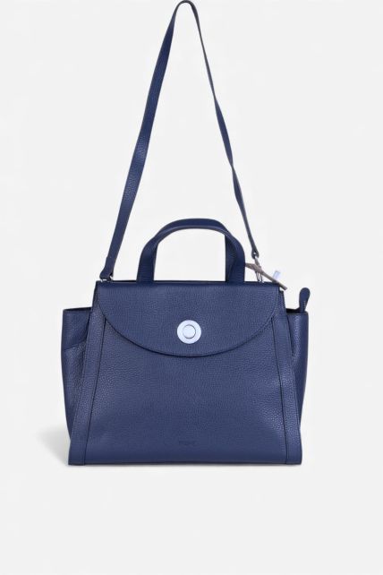 Cartera grande de cuero