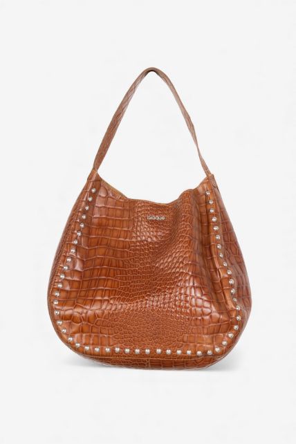 Cartera grande de cuero