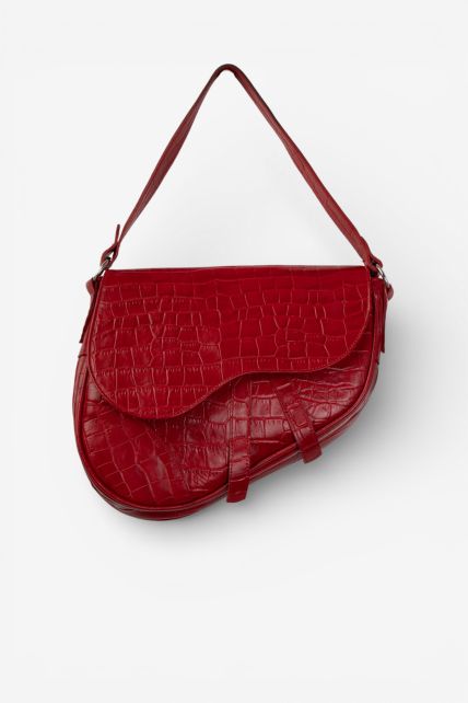 Cartera chica de cuero