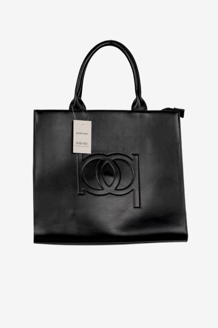 Cartera grande de cuero