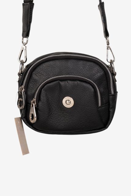 Cartera chica de cuero