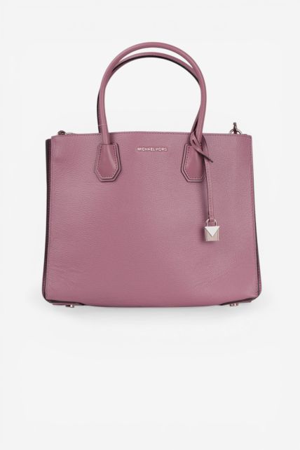 Cartera grande de cuero