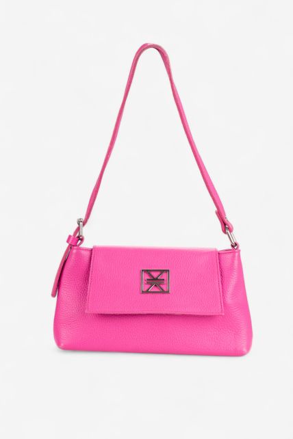 Cartera chica de cuero