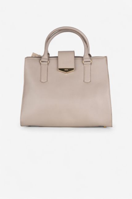 Cartera grande de cuero