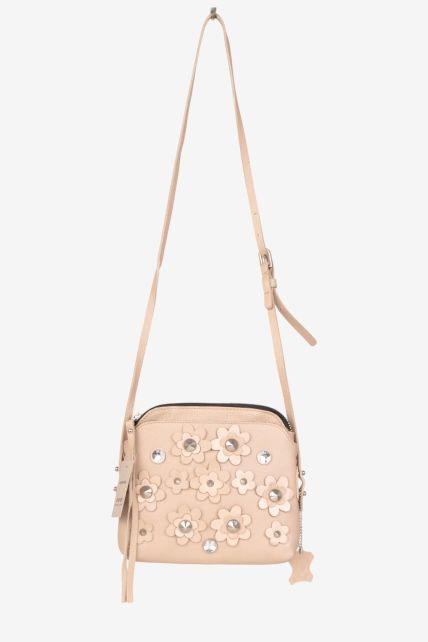 Cartera chica de cuero