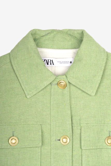 Campera de tela Zara - Second Image