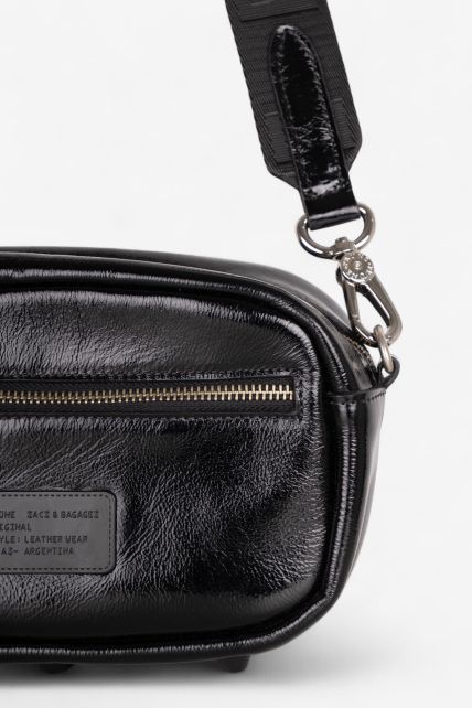 Cartera chica de cuero Prune - Second Image