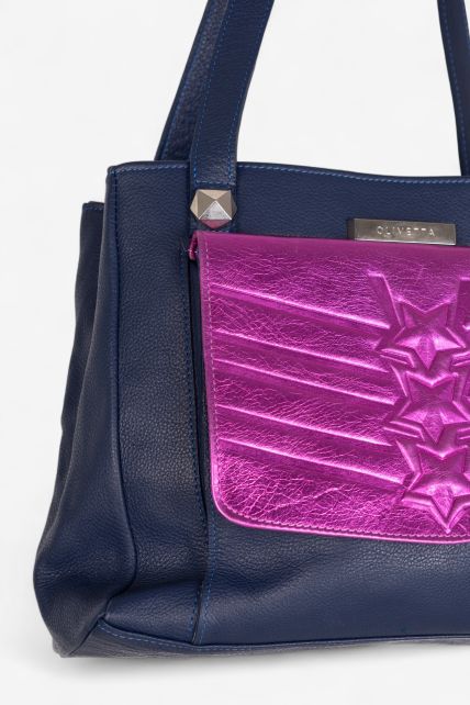 Cartera grande de cuero - Second Image