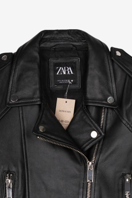 Abrigo de cuero - Second Image