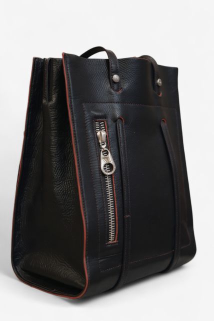 Cartera grande de cuero - Second Image