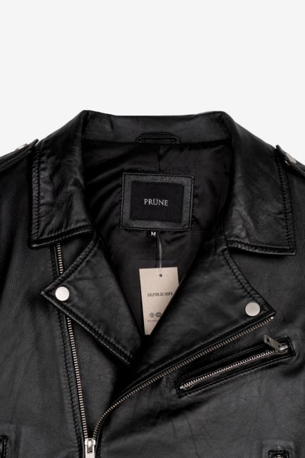 Abrigo de cuero - Second Image