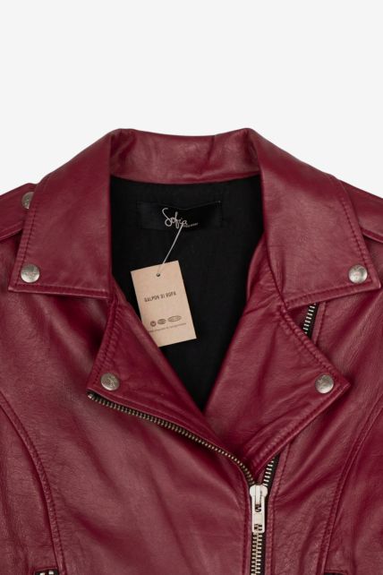 Abrigo de cuero - Second Image