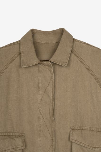 Campera de tela - Second Image