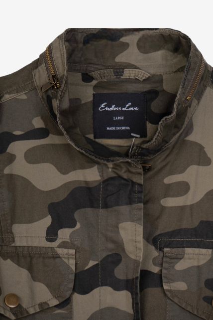 Campera de tela - Second Image