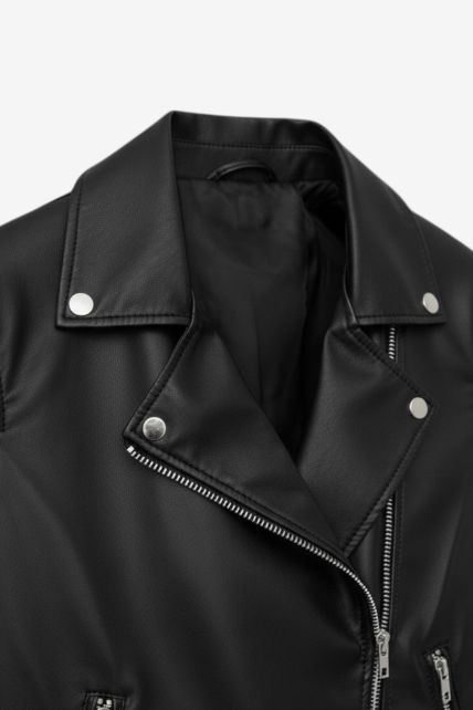 Abrigo de cuero - Second Image